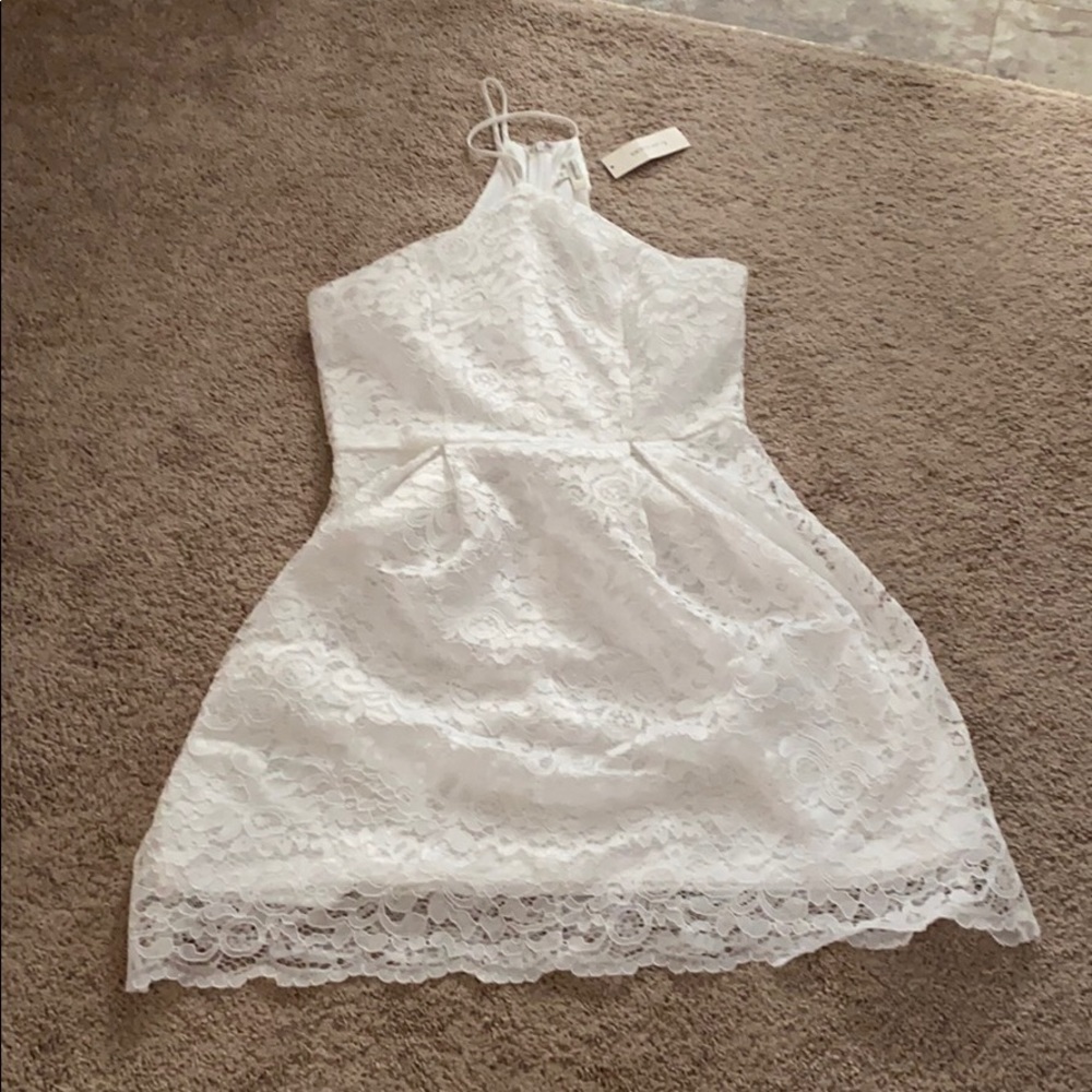 White dress